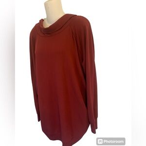 Isabel Maternity Cowl Neck Ladies Top size XXL Ruched Sides